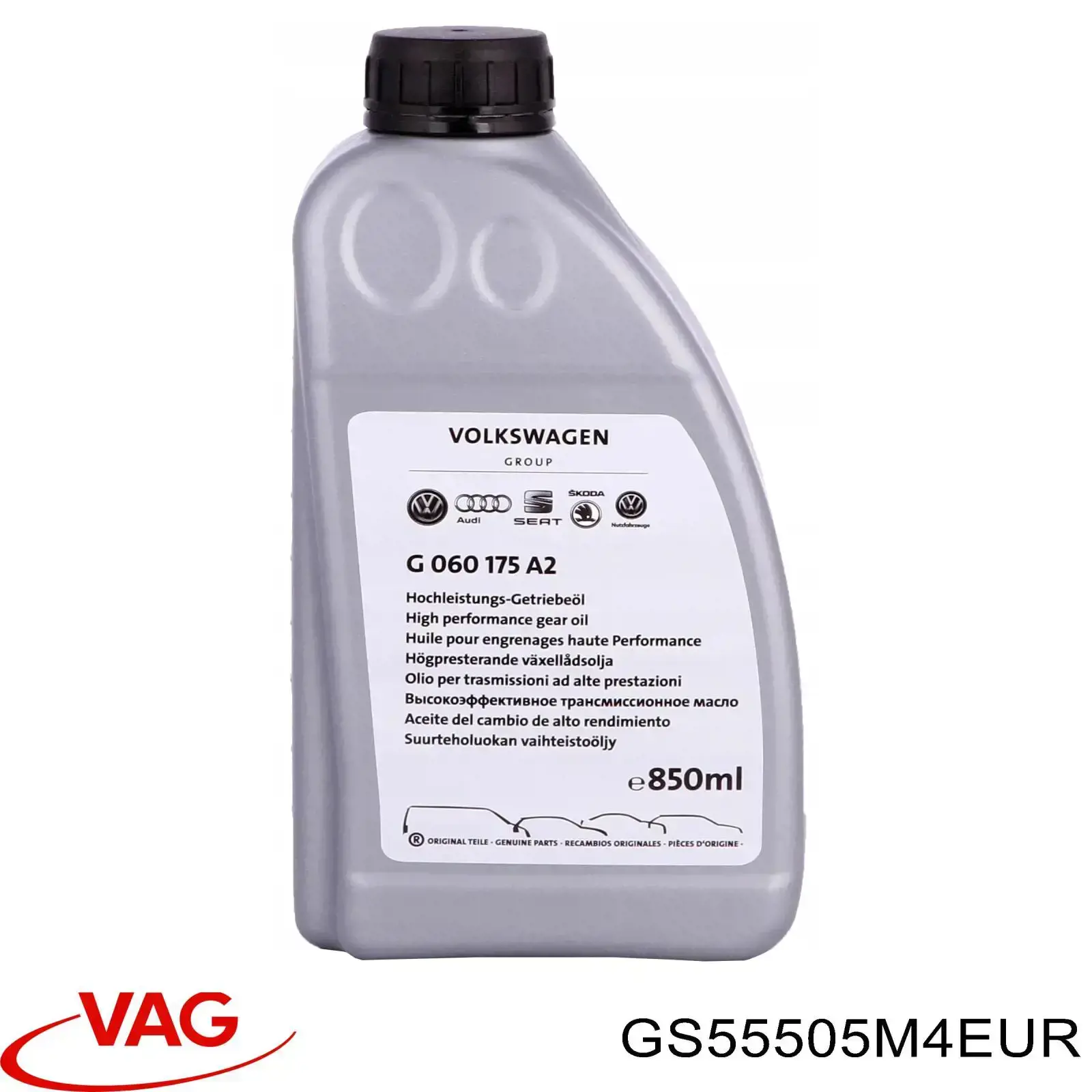 GS55505M4EUR VAG Aceite de motor original y equivalente