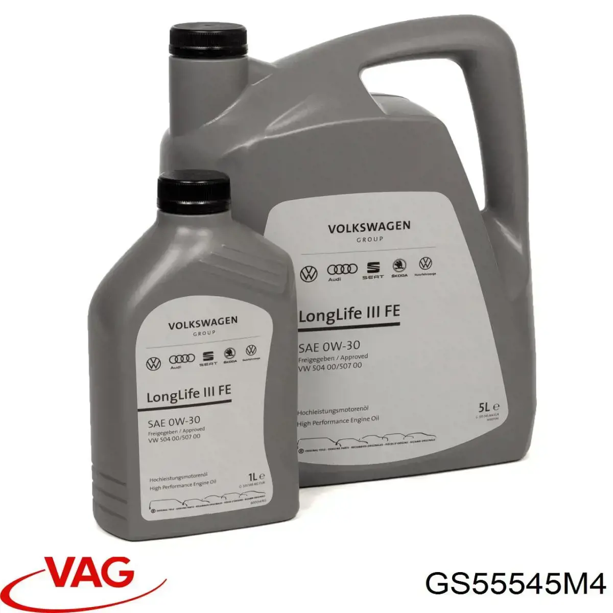 Масло моторне GS55545M4 VAG