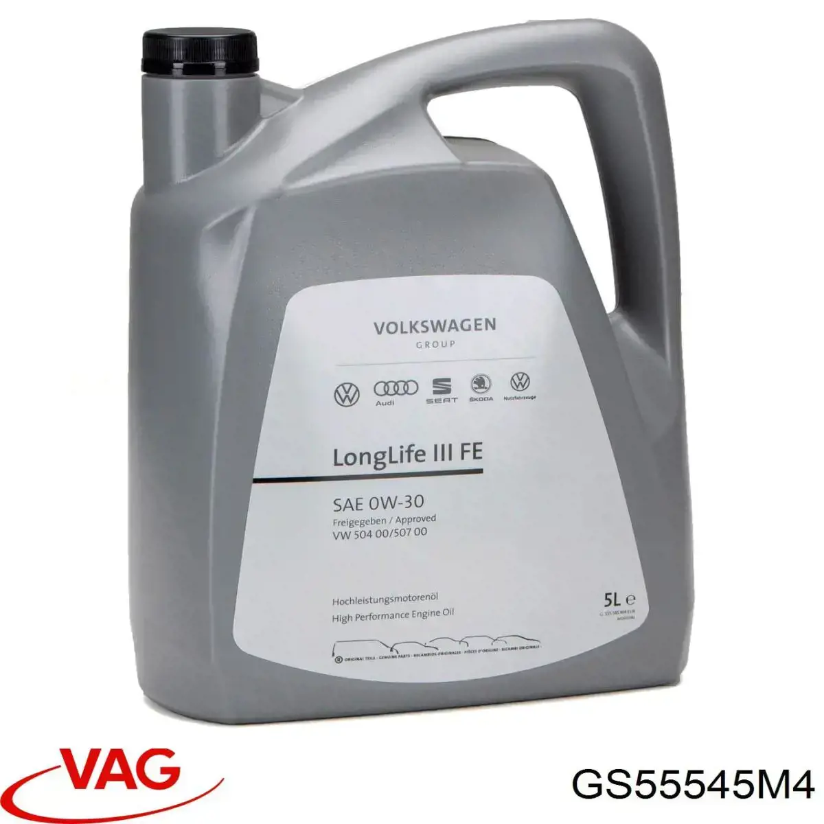 Моторное масло GS55545M4 VAG