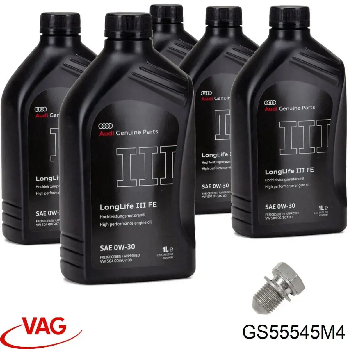 Масло моторне GS55545M4 VAG