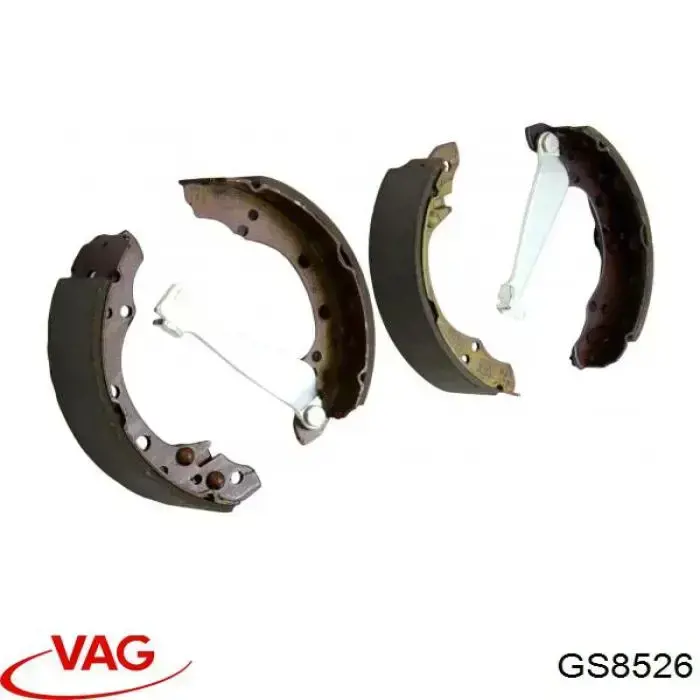 GS8526 VAG задние барабанные колодки