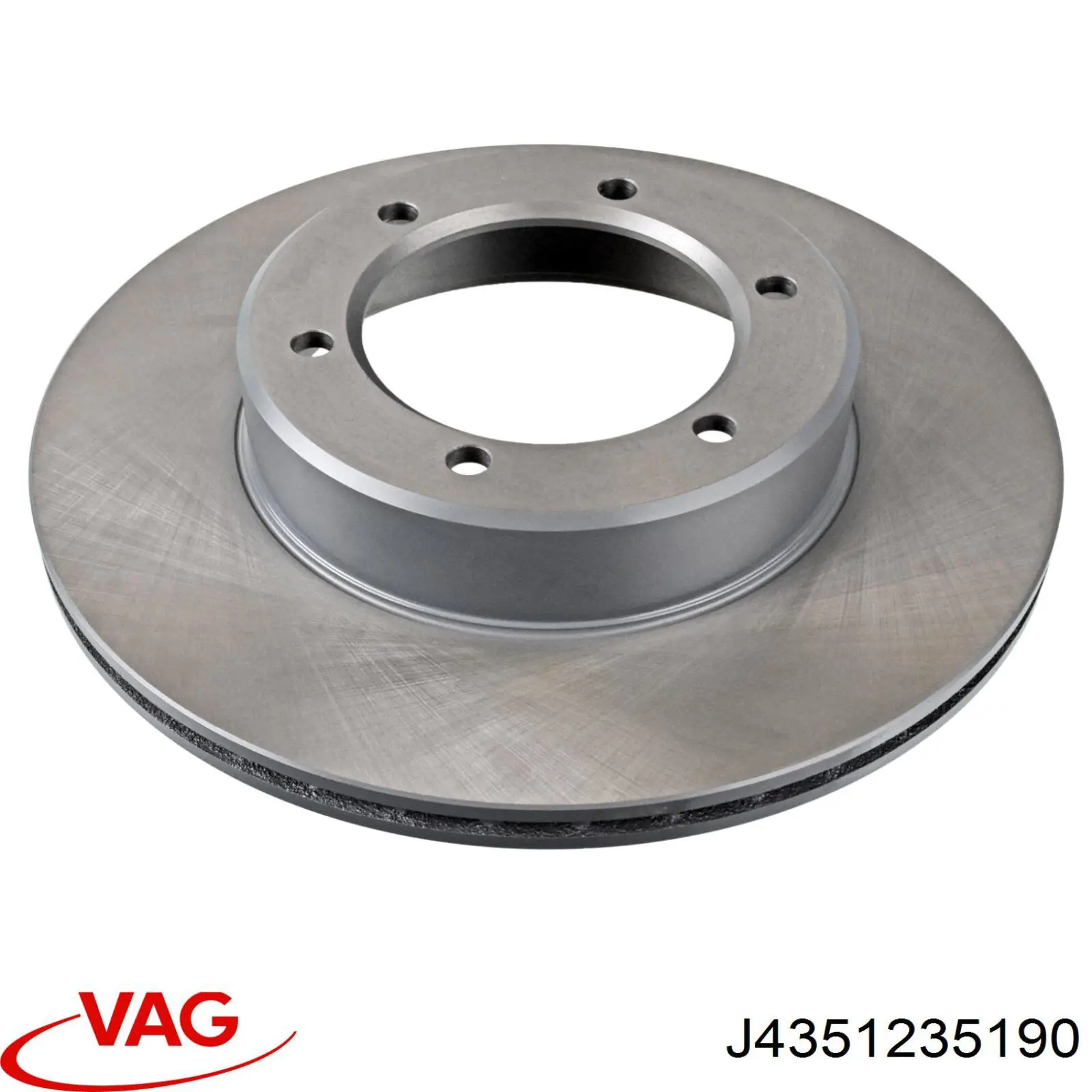 J4351235190 VAG диск тормозной передний