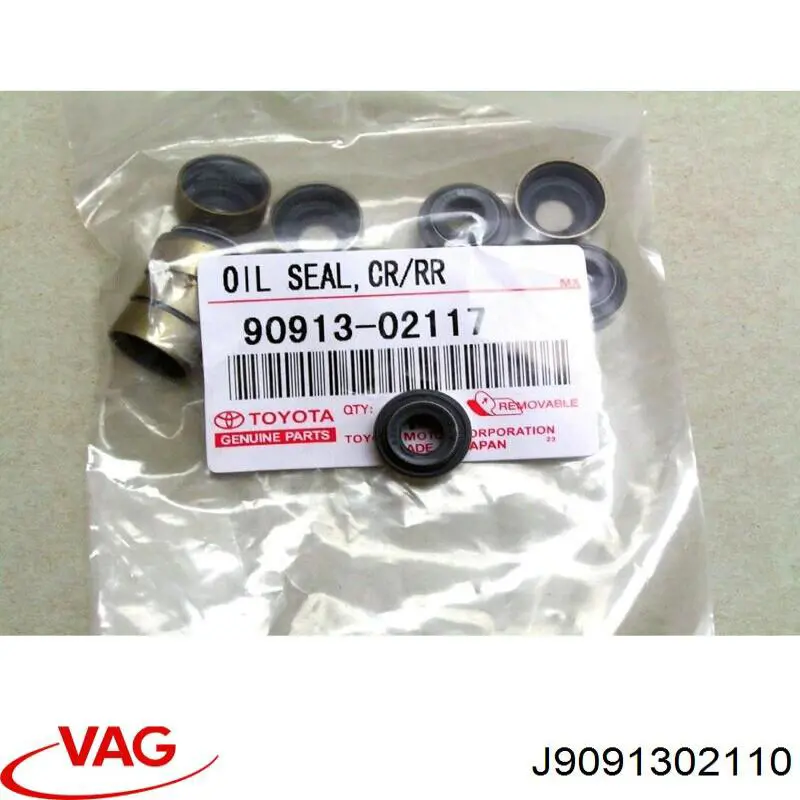 J9091302110 VAG сальник клапана (маслосъемный, впуск/выпуск)