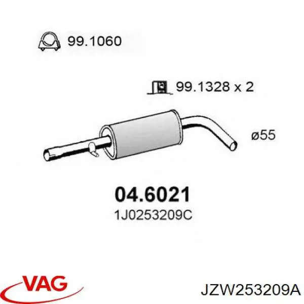 JZW253209A VAG 