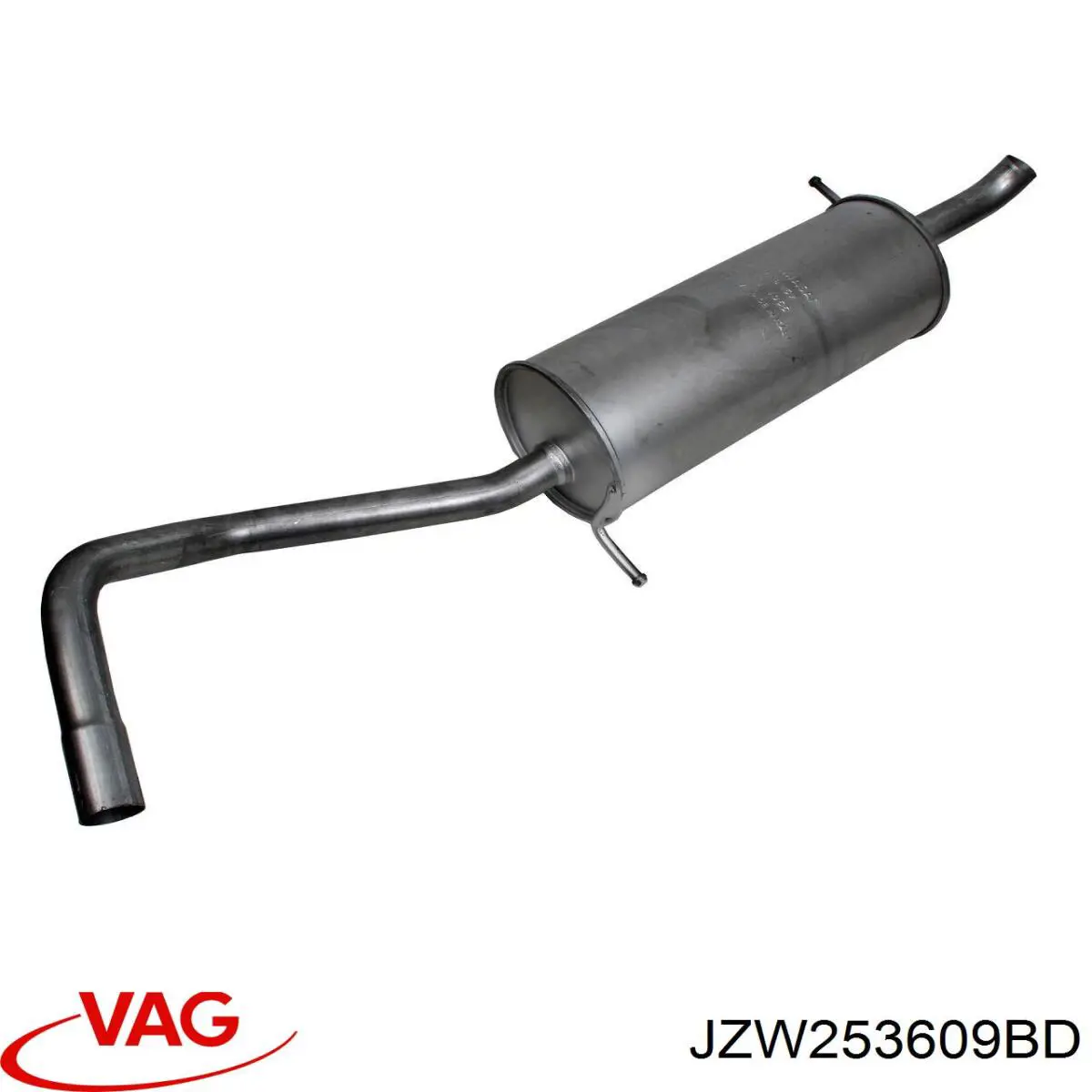Купить JZW253609BD VAG Глушитель задний