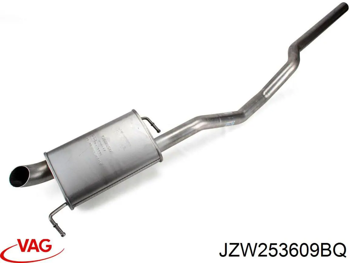 JZW253609BQ VAG Выхлопная труба