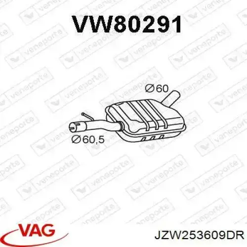 JZW253609DR VAG 