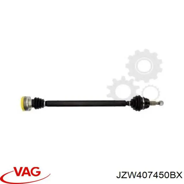 Привод передний правый VAG JZW407450BX цена, от 128.58 USD
