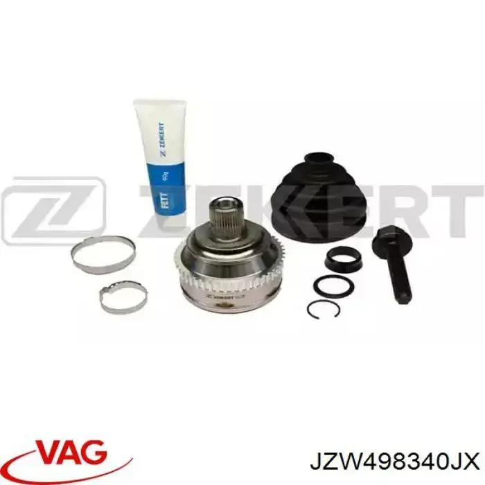 ШРУС наружный передний JZW498340JX VAG