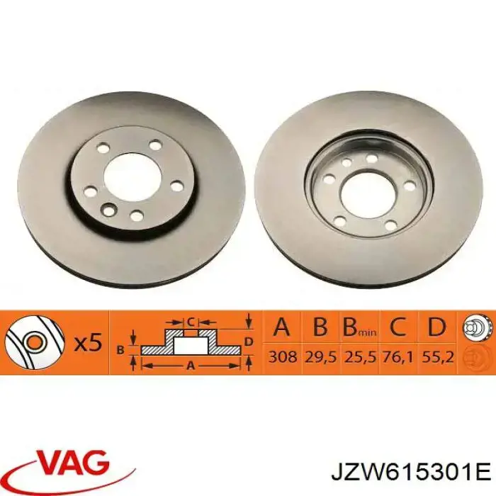 JZW615301E VAG