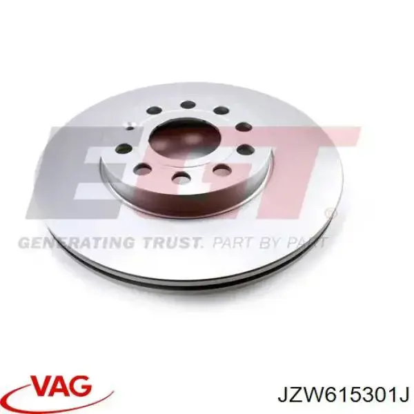 JZW615301J VAG диск тормозной передний