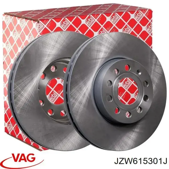 Disco do freio dianteiro VAG JZW615301J preço, a partir de 66,82 USD