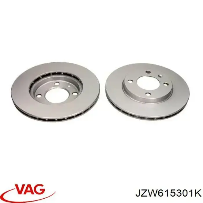 Купить JZW615301K VAG Ротор тормозной