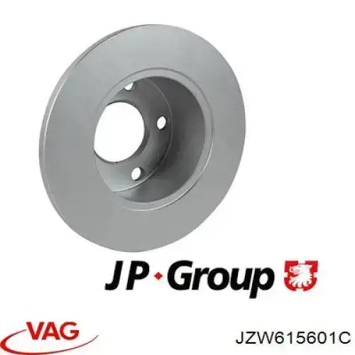 Тормозные диски JZW615601C VAG