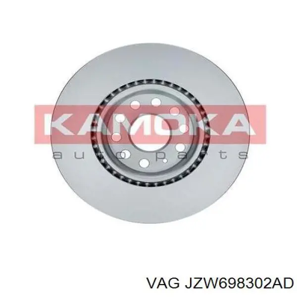 Тормоз дисковый передний VAG JZW698302AD цена, от 56.33 USD