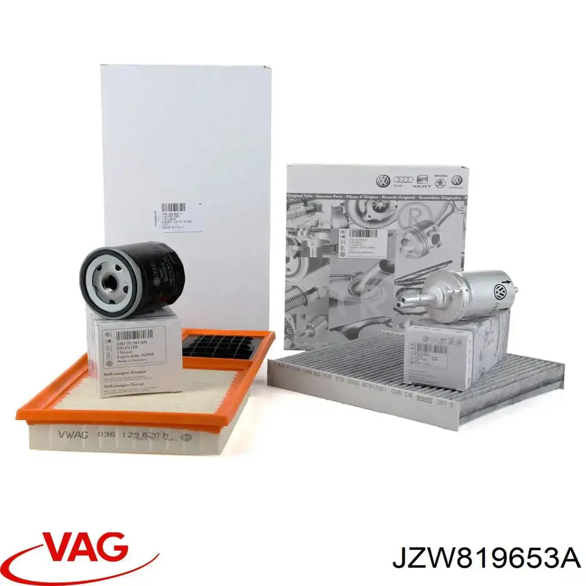 Воздушный фильтр салона VAG JZW819653A