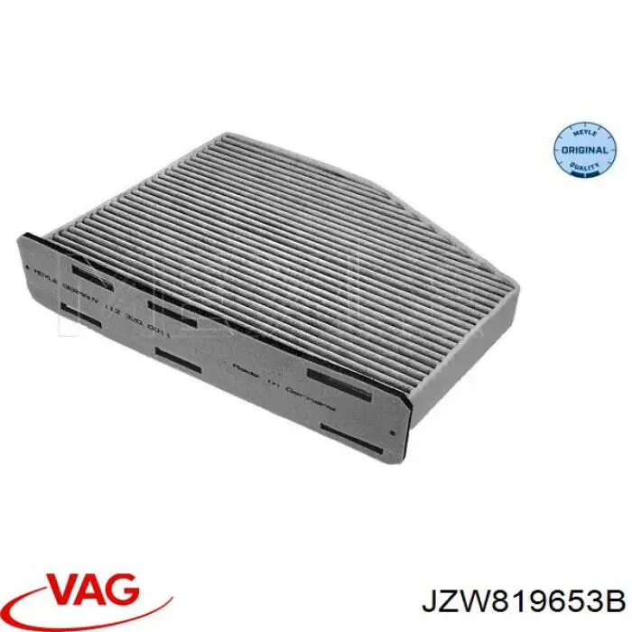 Купить JZW819653B VAG Фильтр салона угольный