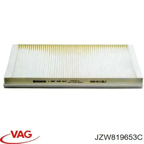 Фильтр воздушный отопителя VAG JZW819653C цена, от 11.14 USD