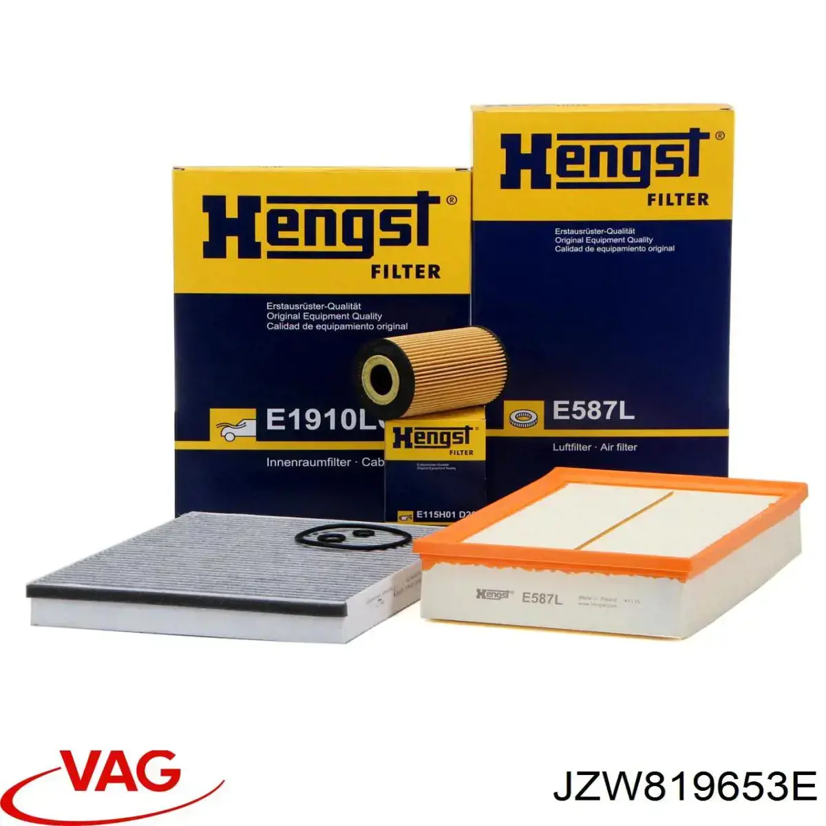 Воздушный фильтр салона VAG JZW819653E