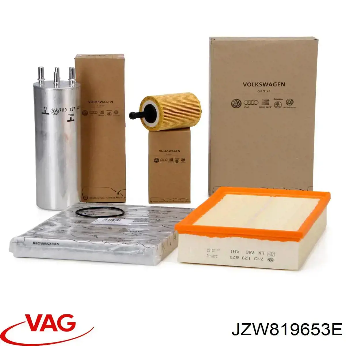 Фильтр салона JZW819653E VAG