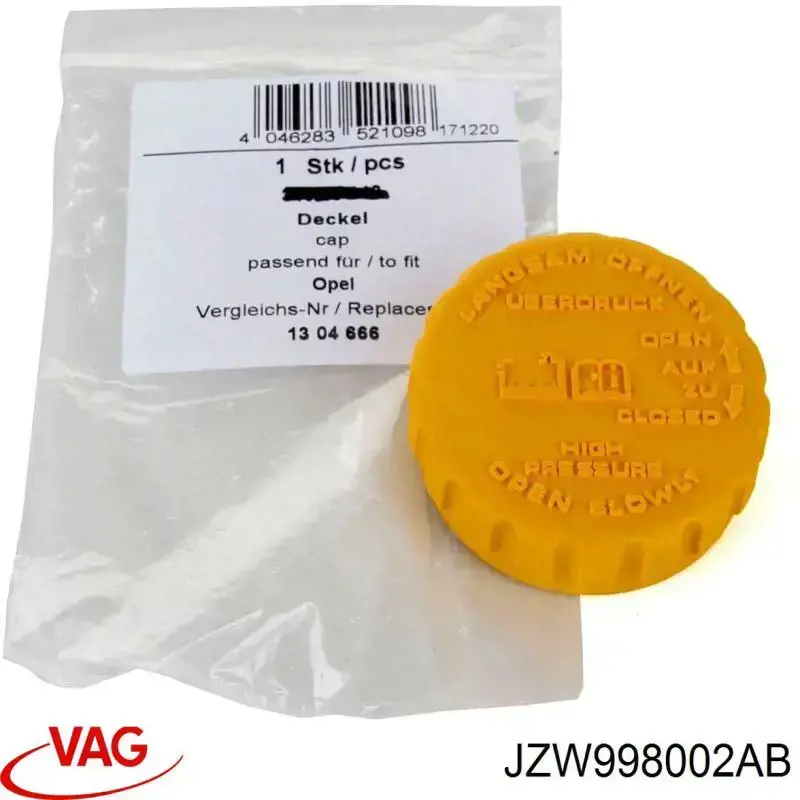 JZW998002AB VAG 