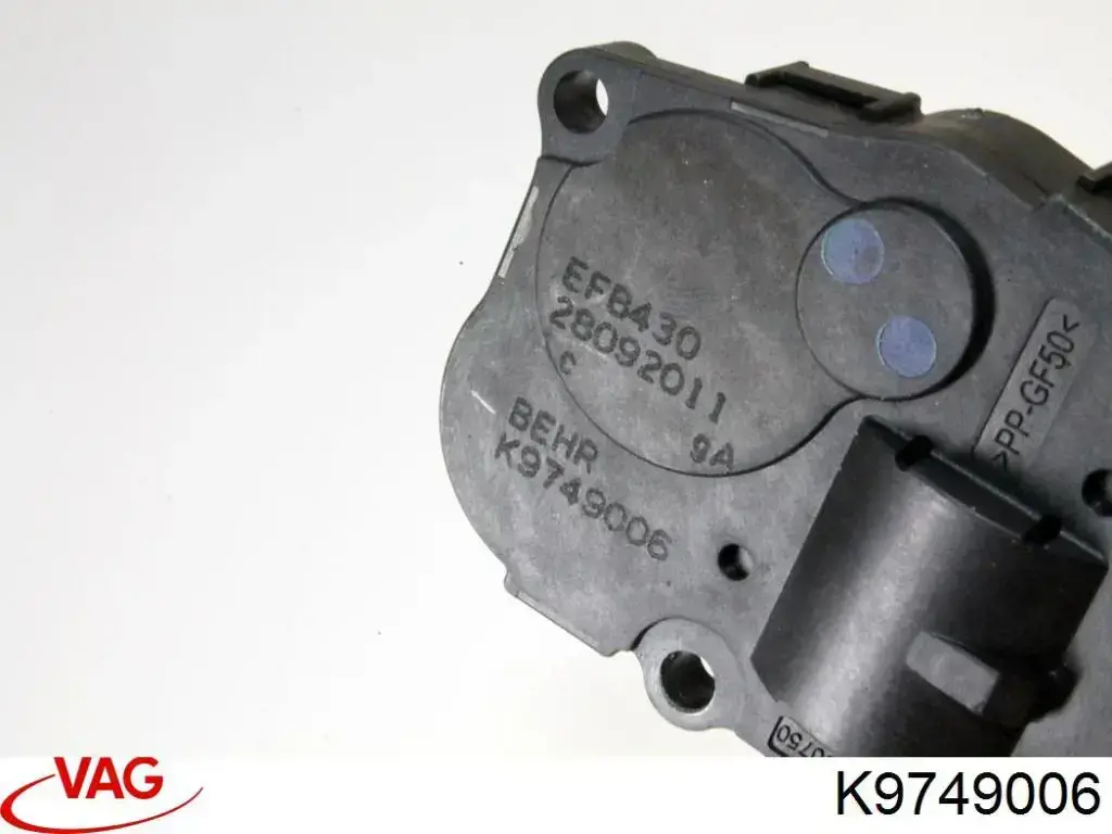 Мотор заслонки рециркуляции воздуха VAG K9749006