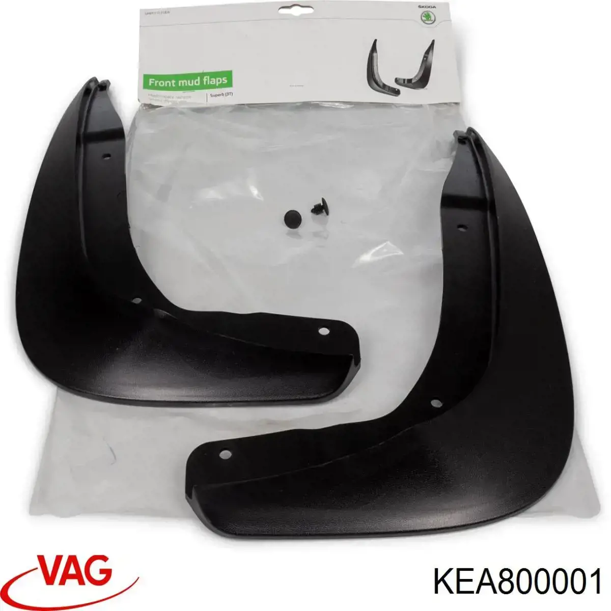 Брызговики передние, комплект VAG KEA800001