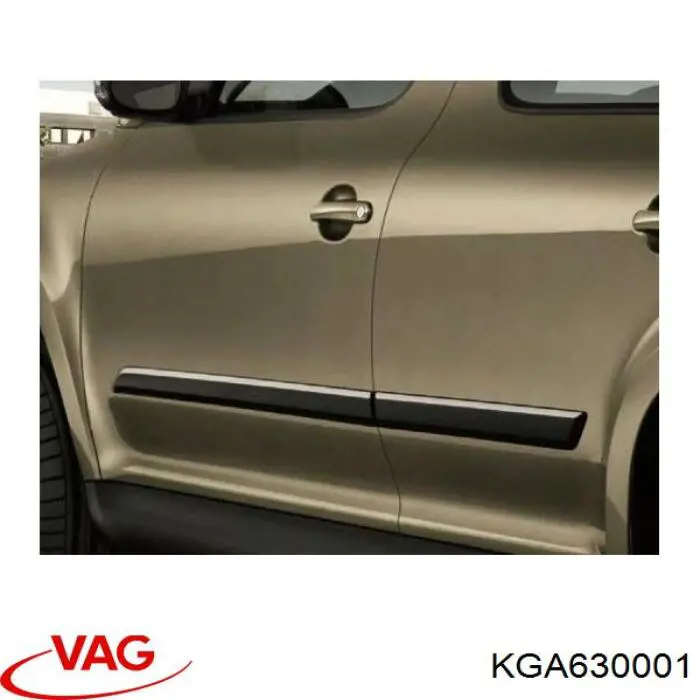 Молдинги дверей, комплект KGA630001 VAG