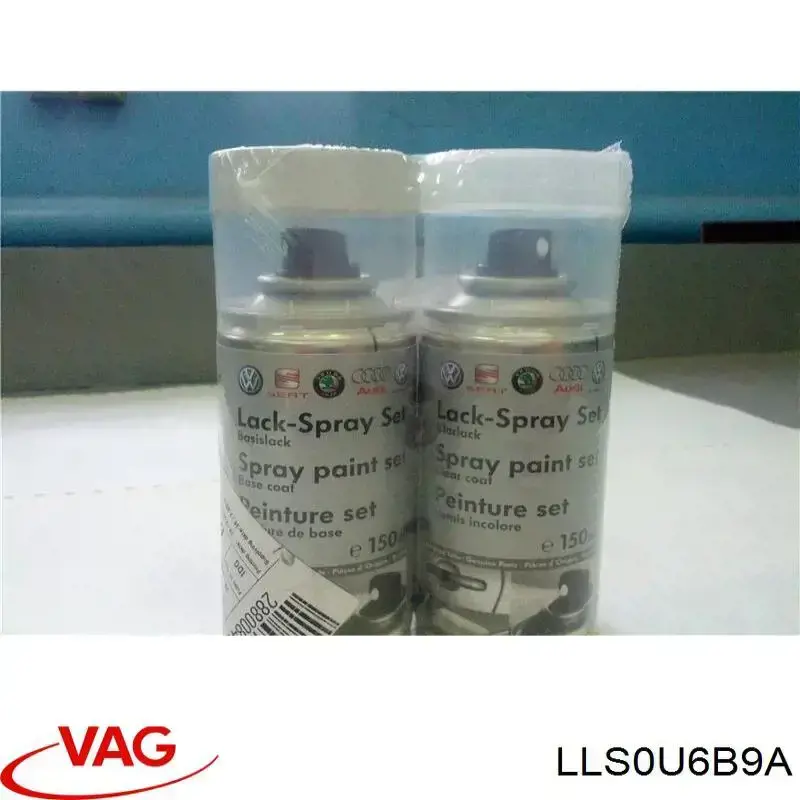 Краска для кузова LLS0U6B9A VAG