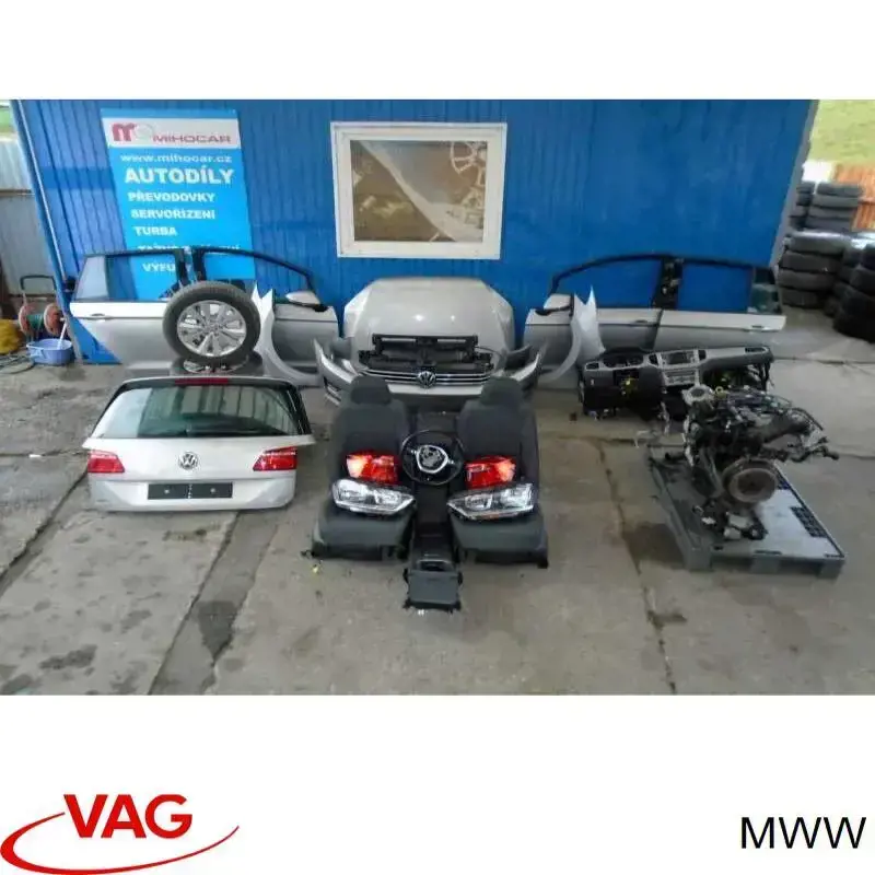 MWW VAG КПП в сборе