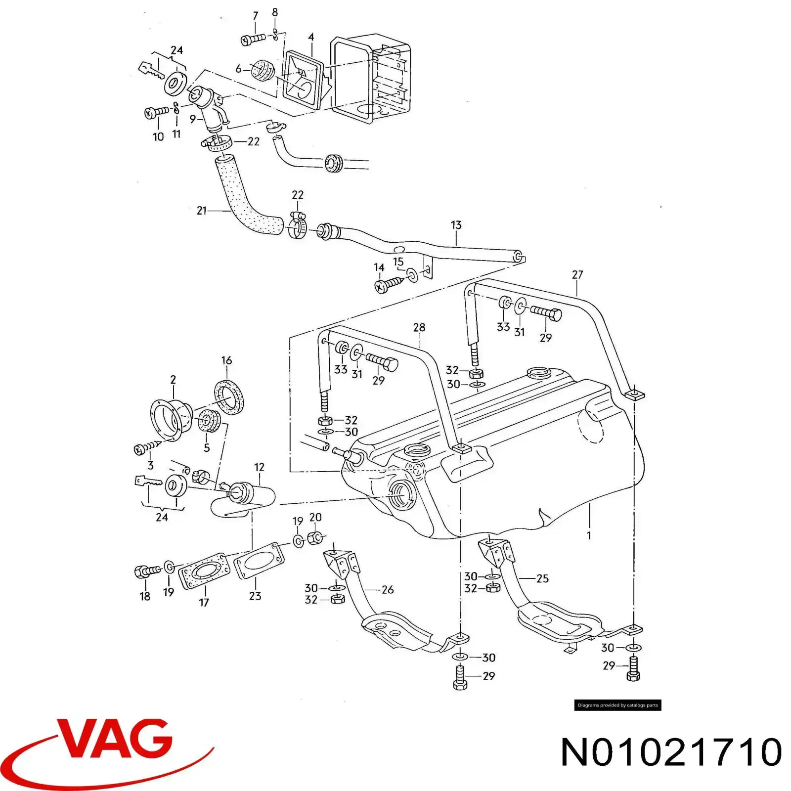 Купить N91069601 VAG 