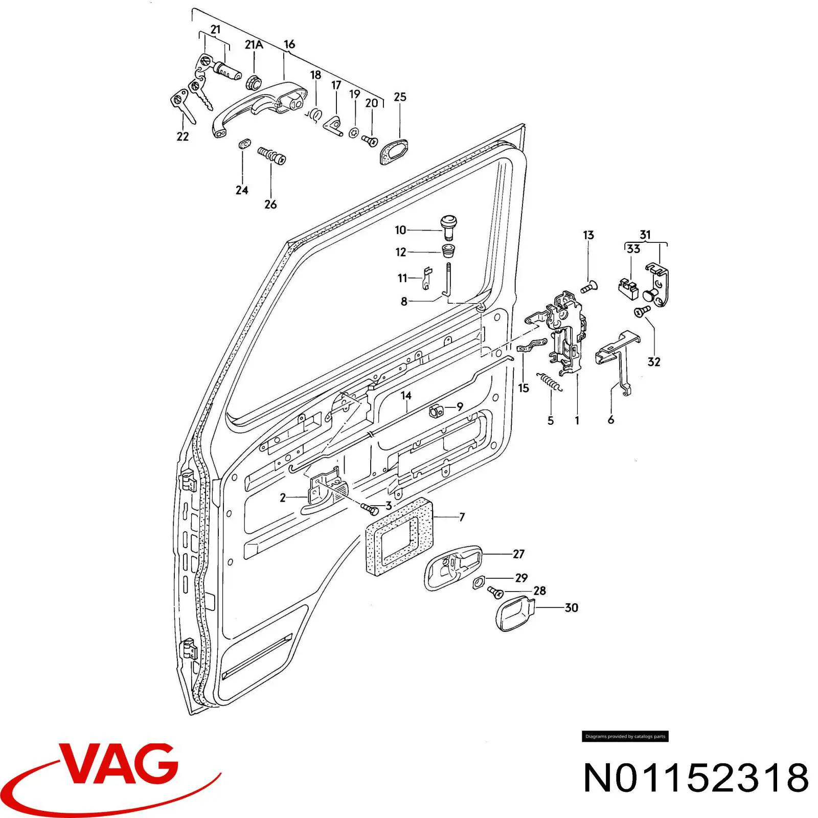 Купить N01152318 VAG 