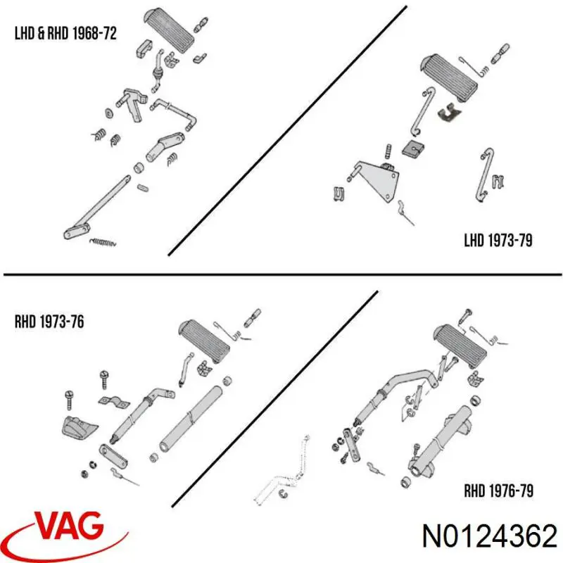Купить N0124362 VAG 