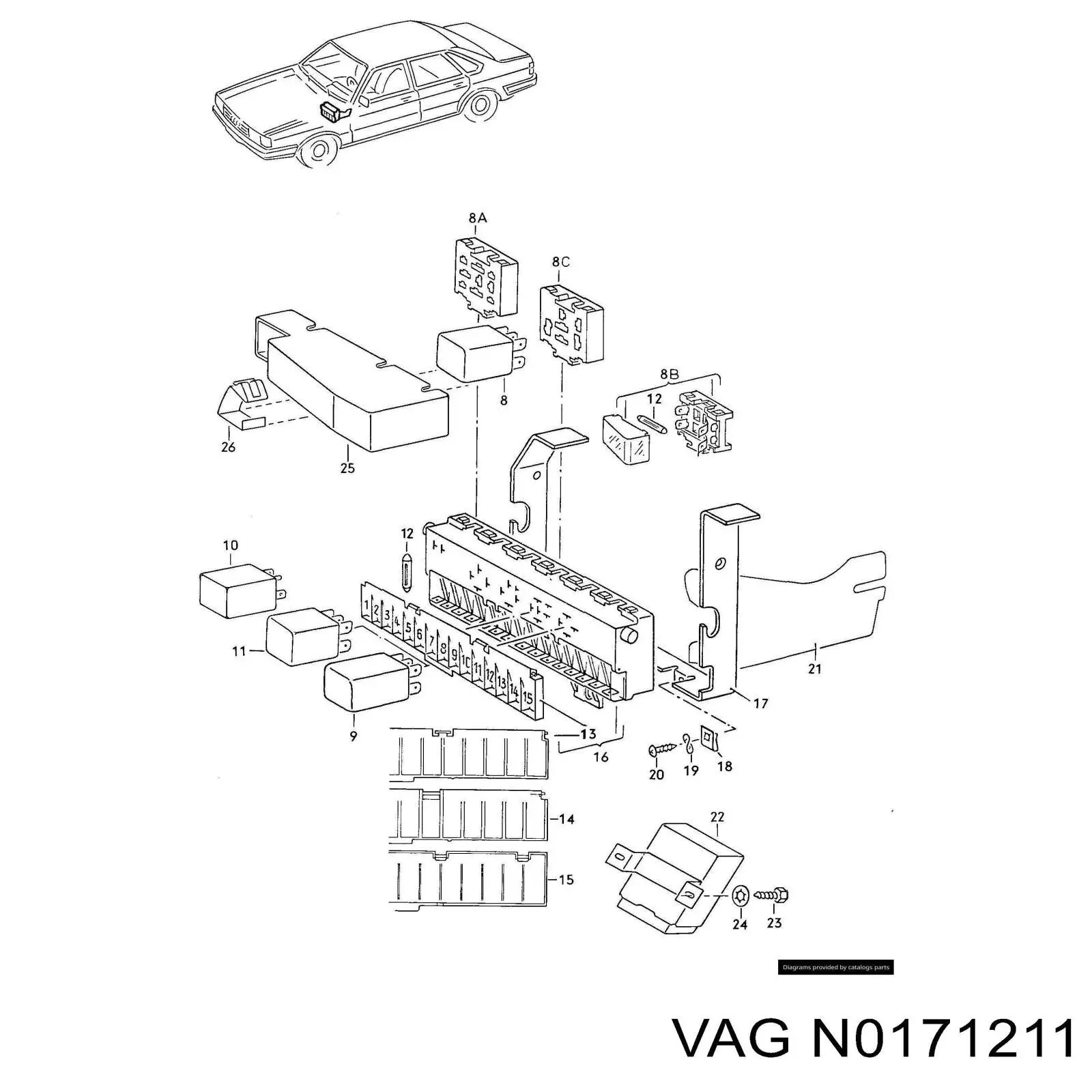 Предохранитель 05751050 Bomag