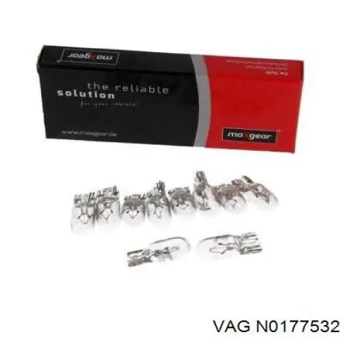 N0177532 VAG Lámpara, luz interior/cabina original y equivalente