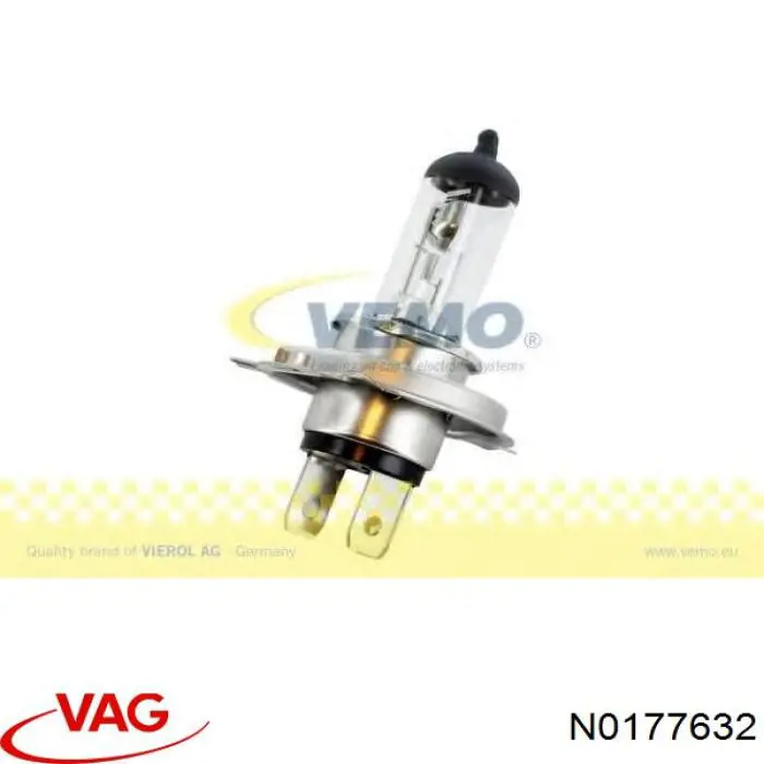 Лампочка ближнего света VAG N0177632 цена, от 2.82 USD