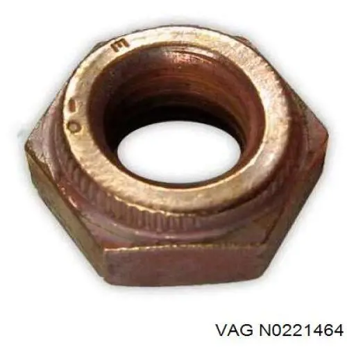 N0221464 VAG гайка крепления приемной трубы глушителя (штанов)