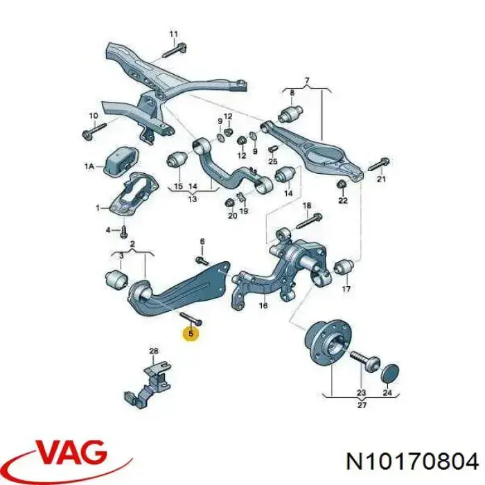 N10170804 VAG/Seat