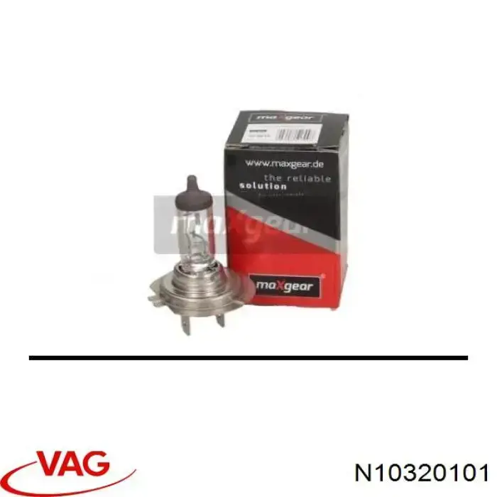 Купить N10320101 VAG Лампочка галогенная