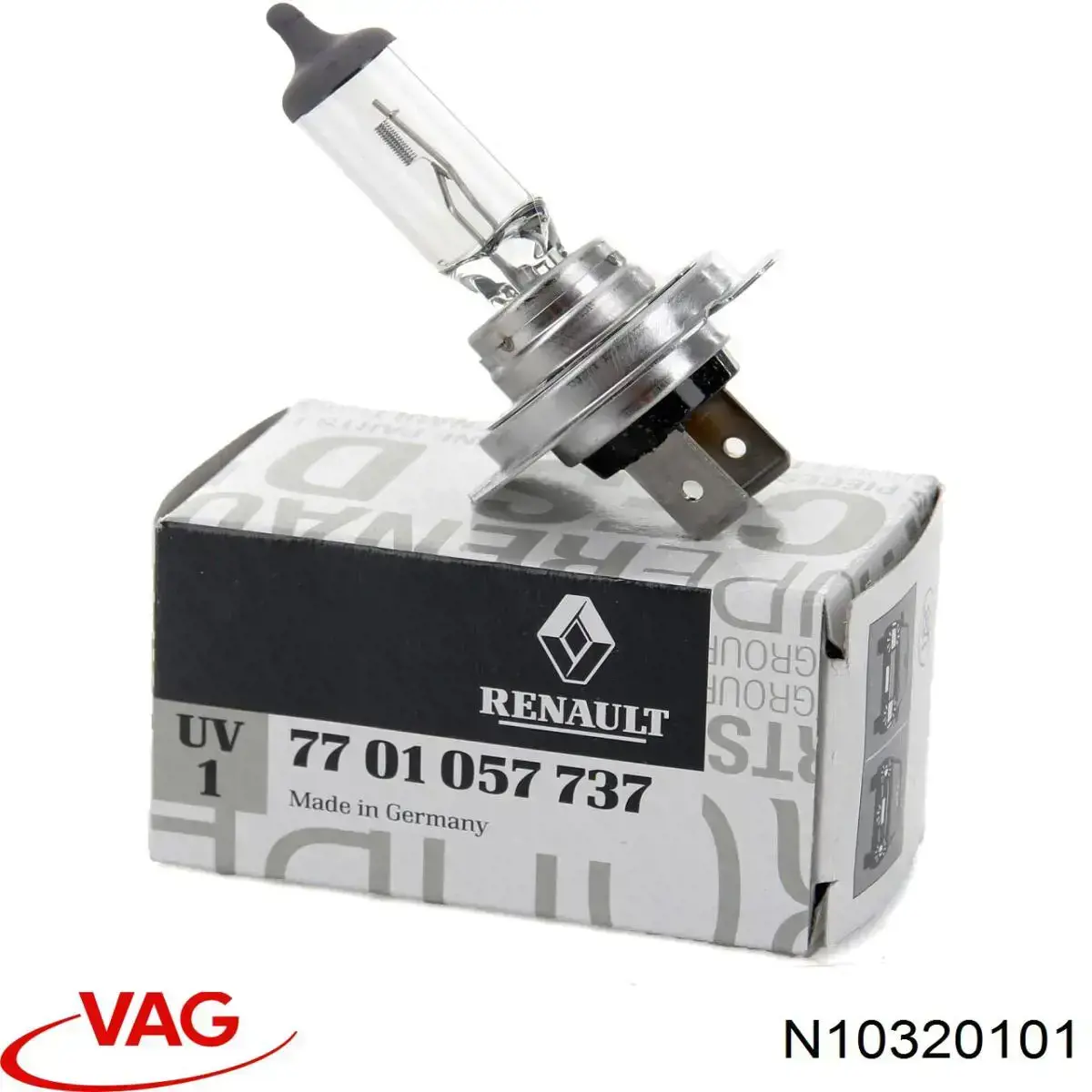 Лампочка галогенная N10320101 VAG