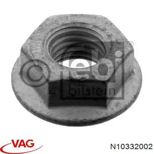 Bulon apreta palanca de cambios N10332002 VAG/Skoda