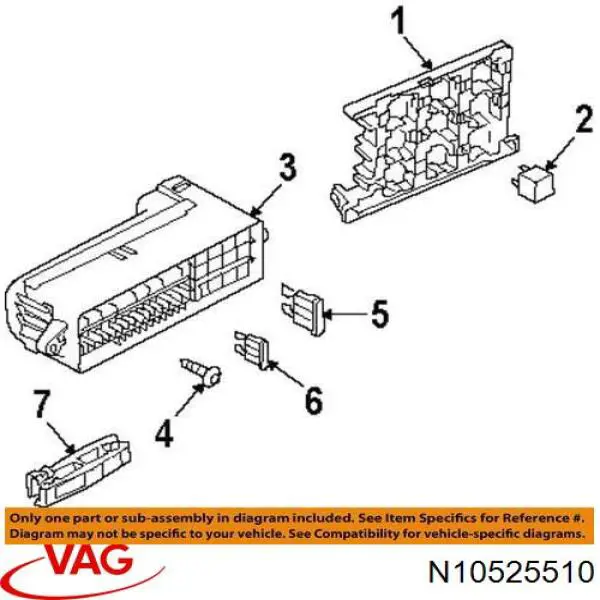 Предохранитель N10525510 VAG