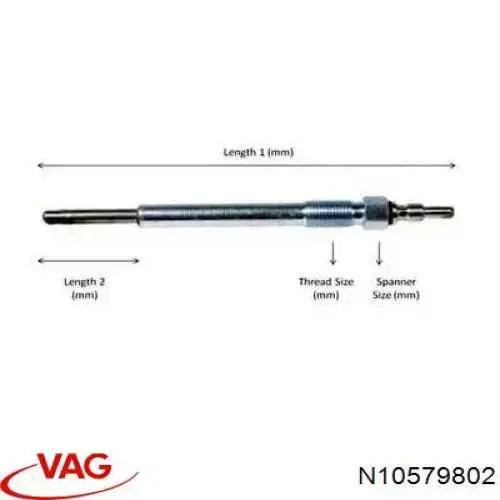 Купить N10579802 VAG Свечи накала
