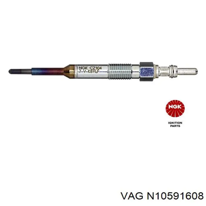 Свеча накала VAG N10591608