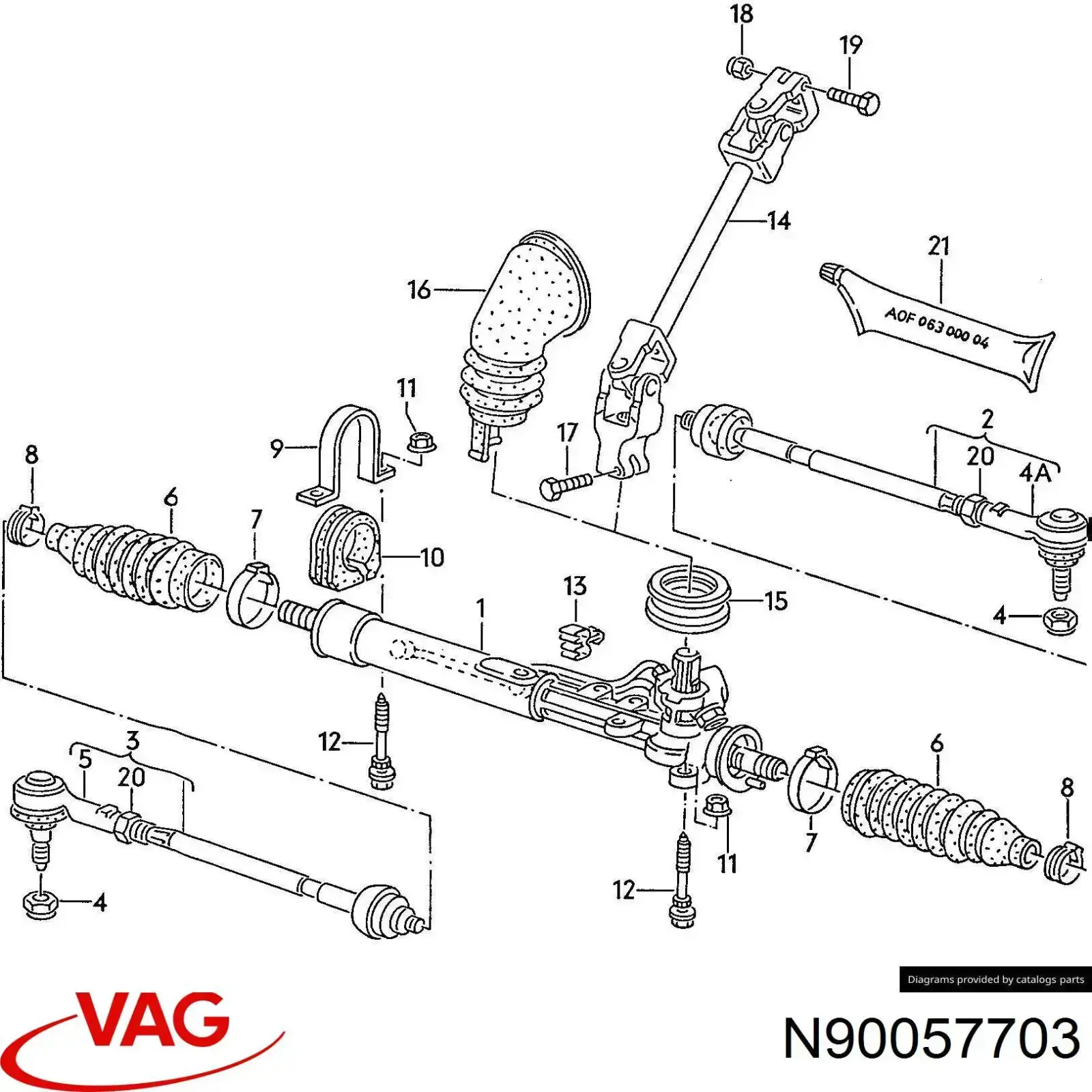 Купить N90057703 VAG 