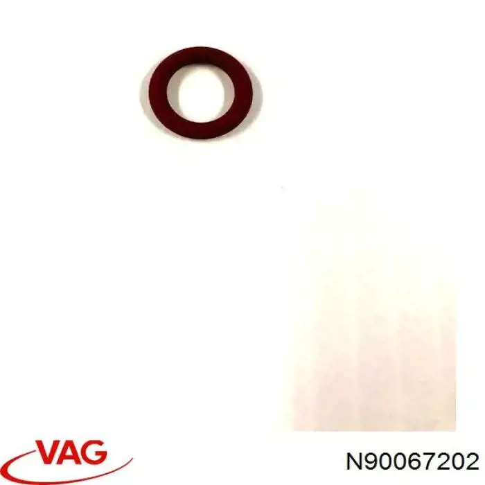  Прокладка шланга подачи масла к турбине Skoda Octavia 