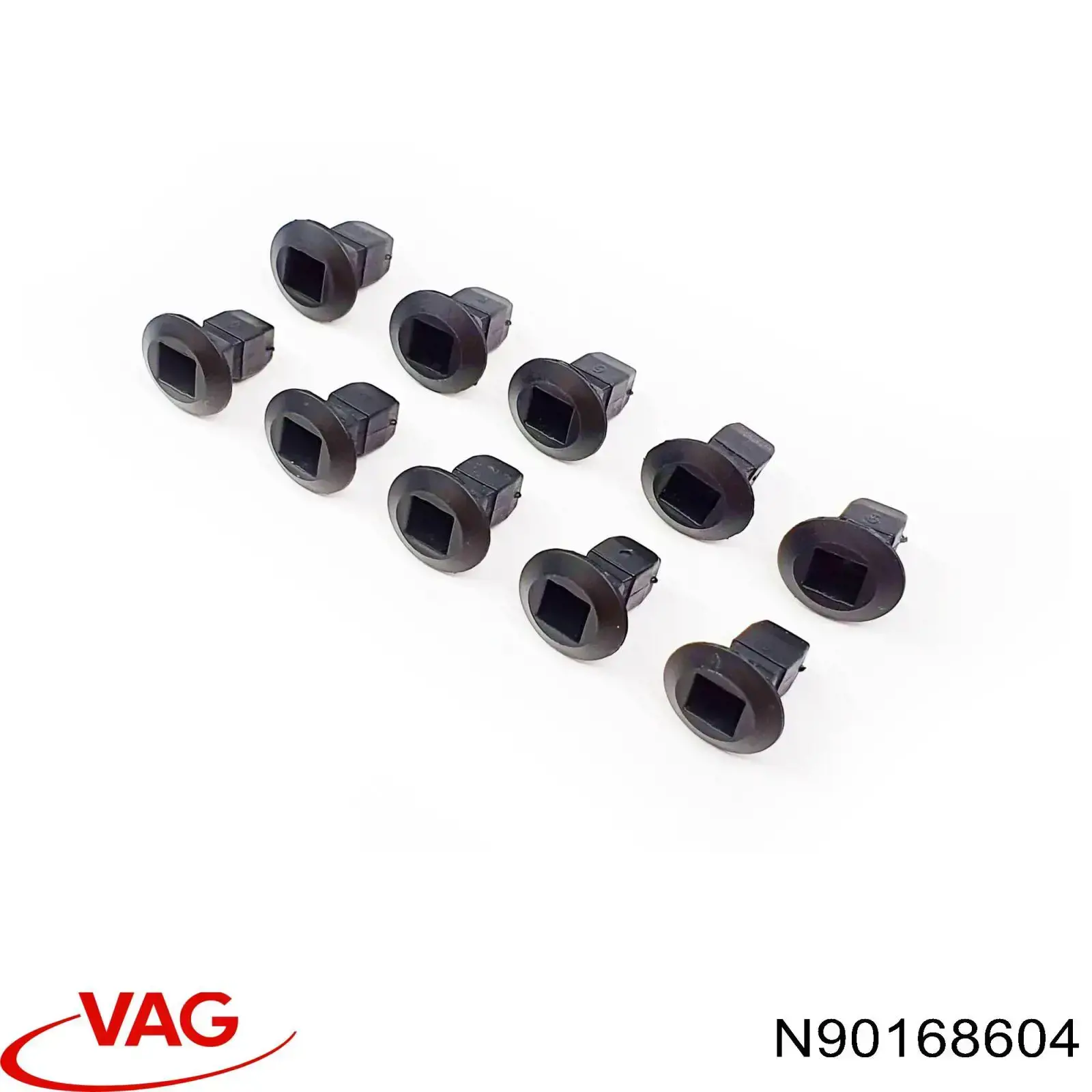 N90168604 VAG Tuerca enjaulada para tornillo autorroscante original y equivalente