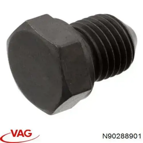 Tapón roscado, colector de aceite N90288901 VAG/Skoda