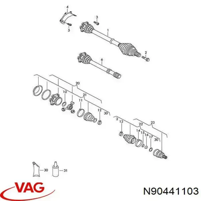 Болт Bentley N90441103 цена, от 2.62 USD