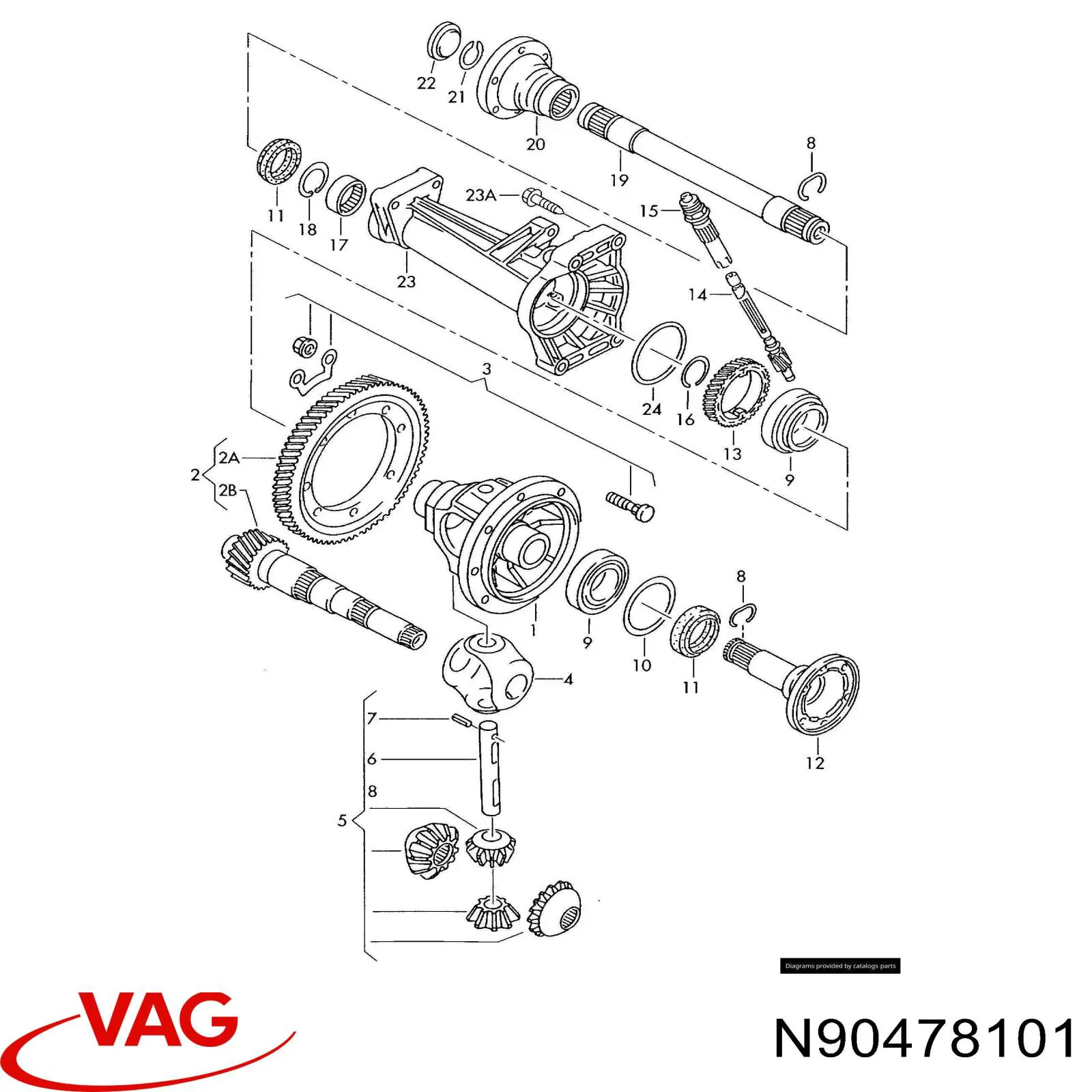  VAG N90478101 цена, от 4.67 USD